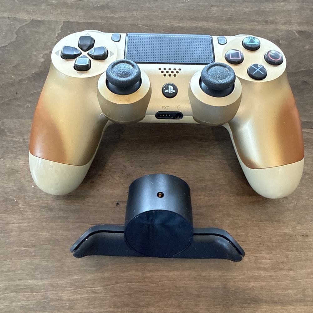 PlayStation 4 PS4 DualShock 4 Wireless Controller - Gold CUH-ZCT2U